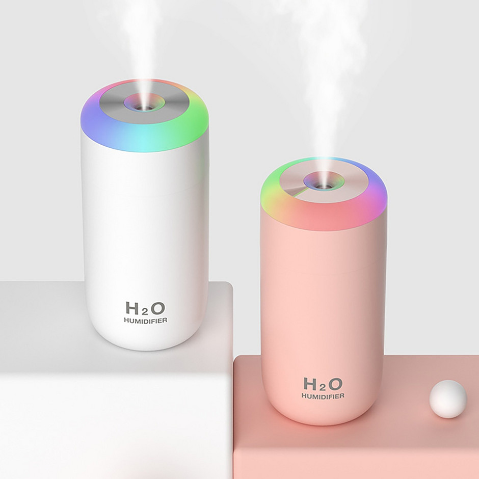 Umidificator de aer silențios Usb Lumină de noapte blândă Difuzor de aromă Set de difuzor de stuf cu pulverizare cu ultrasunete continuă/intermitentă