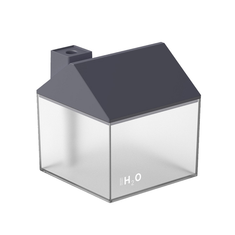 Ház típusú légpárásító mini aromaterápiás diffúzor párásítós hordozható permetező USB illóolaj porlasztó otthoni használatra