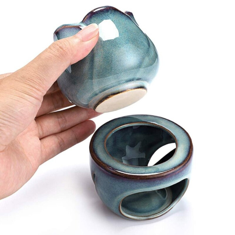 Keraamiline aroomipõleti vahahoidjaga Vahasoojendaja Keraamiline lõhnastatud hajuti eeterlike õlide vahaküünalde kodukaunistuste jaoks