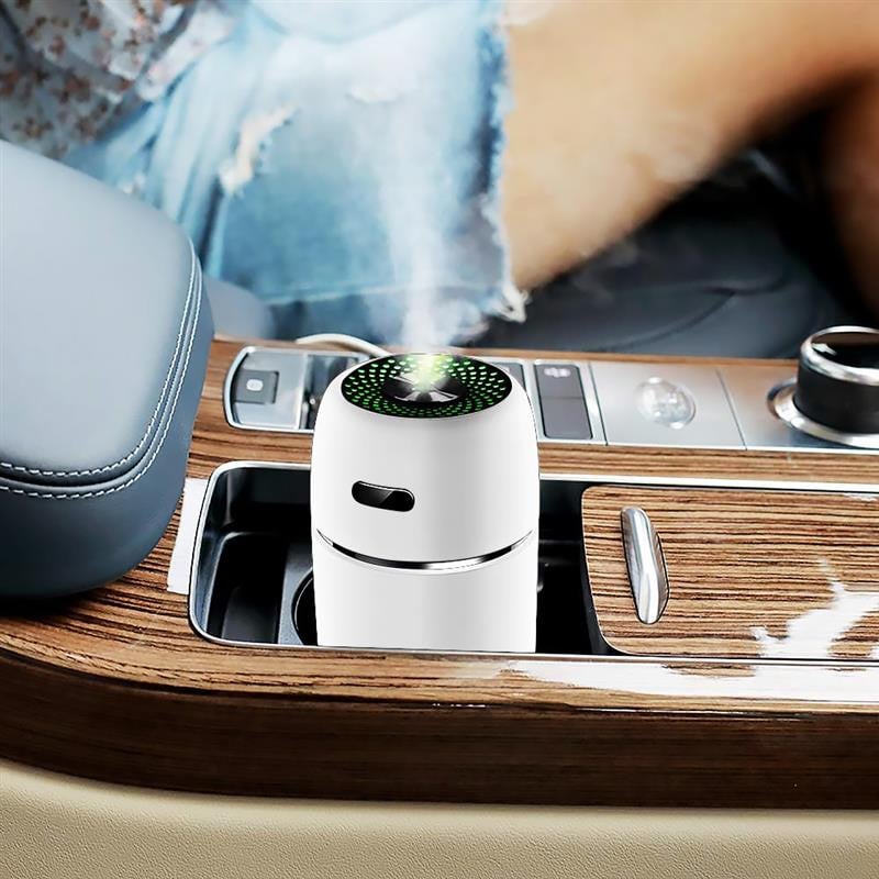 Φορητός υγραντήρας 200ml USB Mini Air Diffuser με 7 χρώματα LED Home Office Hotel Two Modes Essential Oil Mist Sprayer