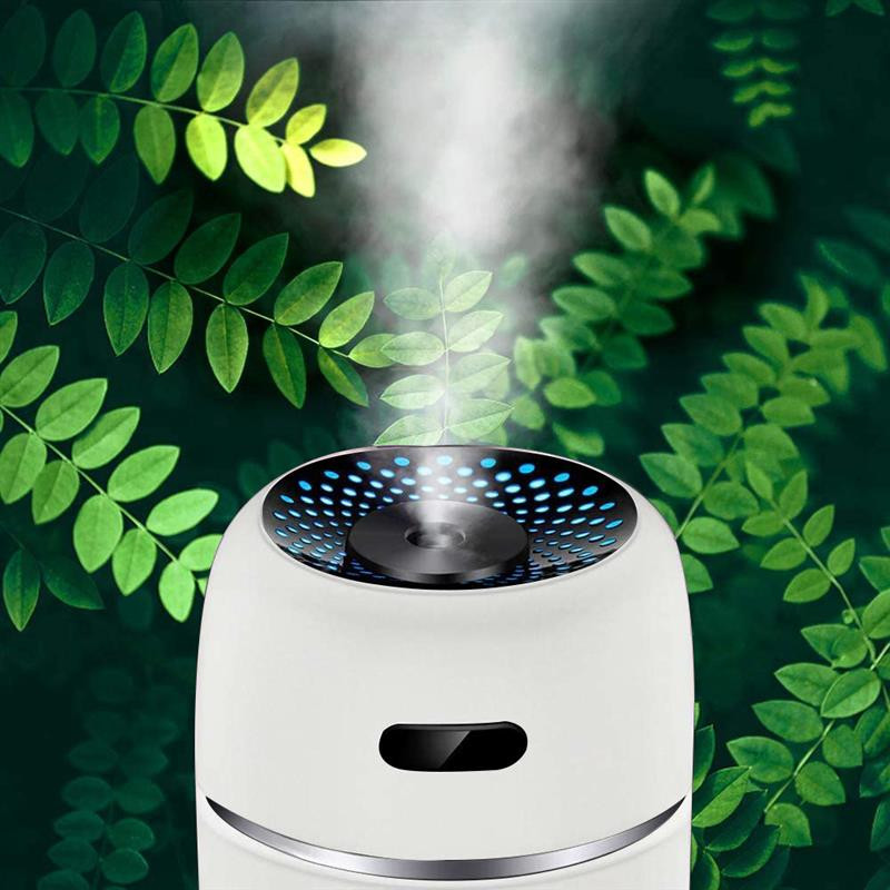 Φορητός υγραντήρας 200ml USB Mini Air Diffuser με 7 χρώματα LED Home Office Hotel Two Modes Essential Oil Mist Sprayer