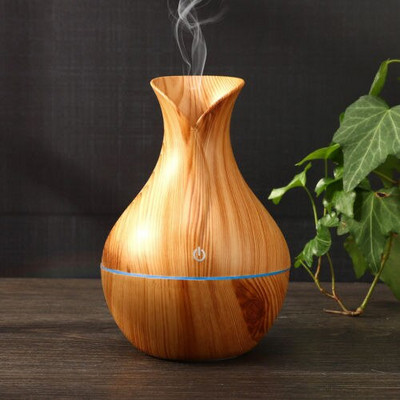 Creative Appearance USB LED Ultrasonic Aroma Humidifier Essential Oil Diffuser ABS PP Exquisite Aroma Therapy Purifier Home