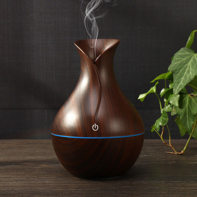 Creative Appearance USB LED Ultrasonic Aroma Humidifier Essential Oil Diffuser ABS PP Exquisite Aroma Therapy Purifier Home