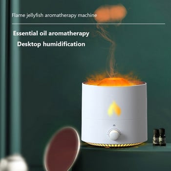 Jellyfish Aroma Essential Ароматерапевтичен овлажнител с голям капацитет с нисък шум Арома дифузор против сухо изгаряне за настолен плот в спалнята