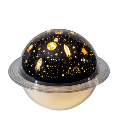 Starry Sky projekcinė lempa oro drėkintuvas Aromaterapinis difuzorius vaikų kambariui atostogų dovana USB ultragarsinis aromato drėkintuvas