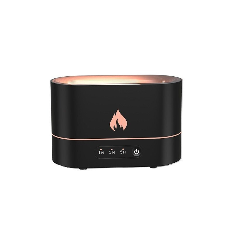 2022 légpárásító USB illóolaj diffúzor láng aroma diffúzorokkal ultrahangos otthoni irodai illat nyugtató alvást atomizál