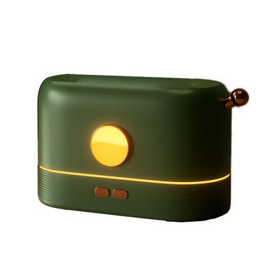 Προσομοίωση υγραντήρα αέρα Flame LED Quiet Aroma Diffuser with Night Light Color Changing Noise Reduction Mist Maker