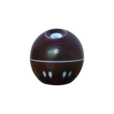 USB Humidifier Aroma Electric Aroma Diffuser Mist Wood Grain Oil Aromatherapy Mini Have Night Light for Car Home Office