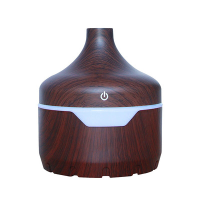 USB Humidifier Aroma Electric Aroma Diffuser Mist Wood Grain Oil Aromatherapy Mini Have Night Light for Car Home Office