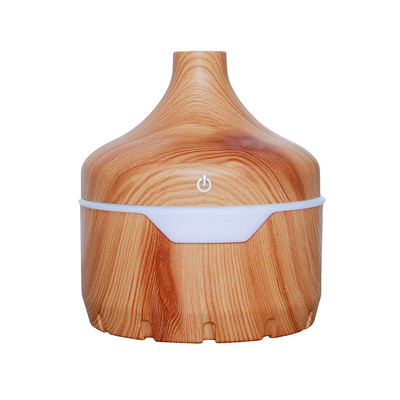 USB Humidifier Aroma Electric Aroma Diffuser Mist Wood Grain Oil Aromatherapy Mini Have Night Light for Car Home Office