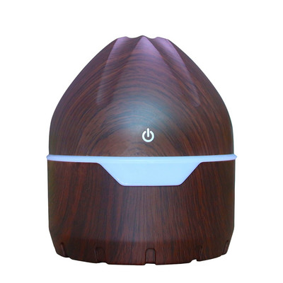 USB Humidifier Aroma Electric Aroma Diffuser Mist Wood Grain Oil Aromatherapy Mini Have Night Light for Car Home Office
