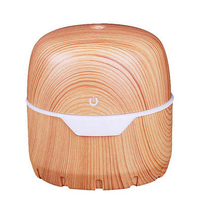 USB Humidifier Aroma Electric Aroma Diffuser Mist Wood Grain Oil Aromatherapy Mini Have Night Light for Car Home Office