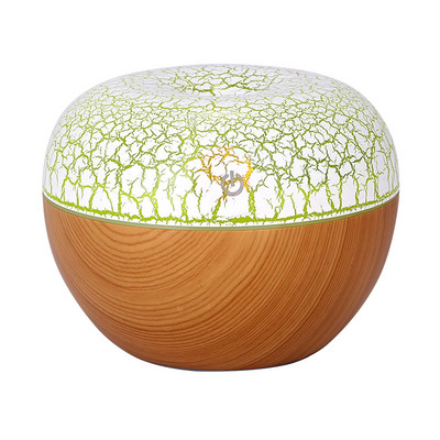 USB Electric Aroma Air Diffuser Essential Air Humidifier Ultrasonic Aromatherapy Wood Grain Humidifier Mini Mist Maker Light LED