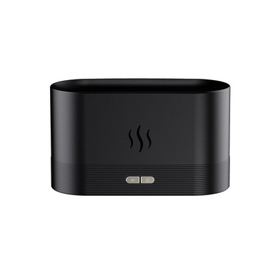 USB Flame légpárásító hordozható illóolaj diffúzor éjszakai fénnyel 180 ml ultrahangos ködporlasztó otthoni irodai illat