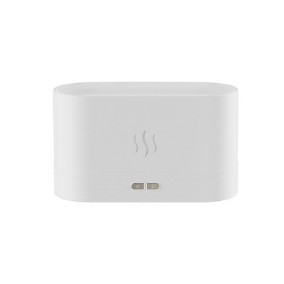 USB Flame légpárásító hordozható illóolaj diffúzor éjszakai fénnyel 180 ml ultrahangos ködporlasztó otthoni irodai illat