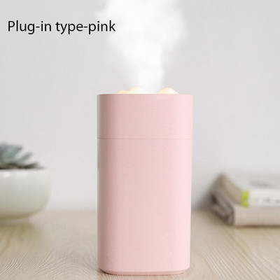 350 ml mažas oro drėkintuvas, nešiojamas mini automobilio namų tylus USB oro purkštuvas eterinių aliejų aromato difuzorius su LED lempute