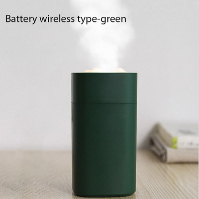 350 ml mažas oro drėkintuvas, nešiojamas mini automobilio namų tylus USB oro purkštuvas eterinių aliejų aromato difuzorius su LED lempute