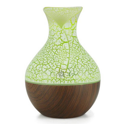 130 ml Usb difuzor eteričnog ulja, ovlaživač zraka, USB difuzor eteričnog ulja s aromom drvenog zrna zraka, LED aroma, aromaterapijski ovlaživač zraka
