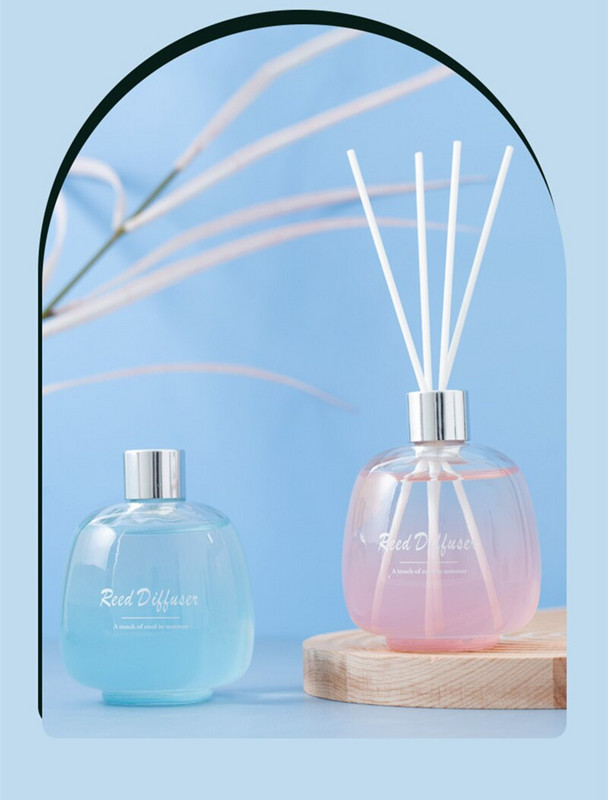200 ML Reed Diffúzor Aromaterápiás Háztartási Beltéri Tartós Hálószoba Légfrissítő Irodai Fürdőszoba Illat Szoba szagtalanítás