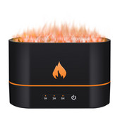 Difuzor Umidificator Aromă Aer Ulei Mini Flacără Aromaterapie Esențială Ceață Portabilă Led Decorativ Mică Lumină Birou Auto Silențioasă