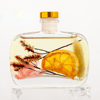 Y 100ml Reed Diffuser Sets Homestay Hotel Bathroom Dried Flower Rattan Aromatherapy Glass Diffuser Freshener Dorm Room Essential