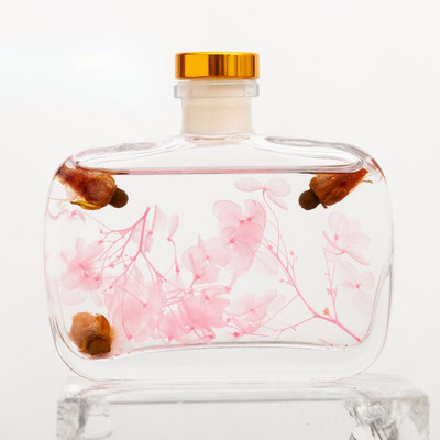 Y 100ml Reed Diffuser Sets Homestay Hotel Bathroom Dried Flower Rattan Aromatherapy Glass Diffuser Freshener Dorm Room Essential