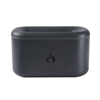360 ml USB illóolaj diffúzor szimulációs láng ultrahangos párásító otthoni irodai légfrissítő illat nyugtató alvási porlasztó