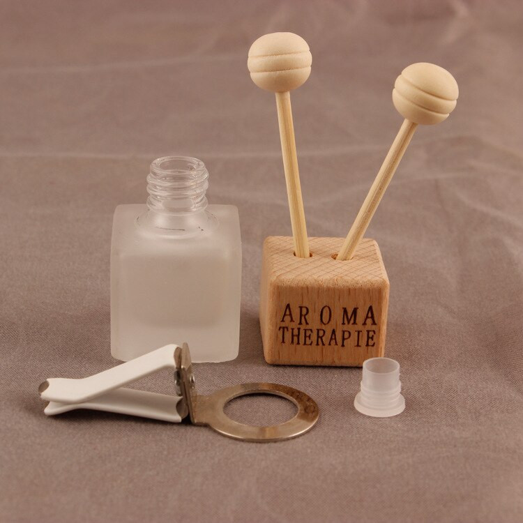 10 buc 8 ml Odorizant pentru mașină Clip de parfum Difuzor de ulei esențial Ventilare Sticla goală de sticlă Decorare Sticla de sticlă pentru aromaterapie