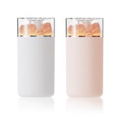 Hordozható aromaterápiás párásító vezeték nélküli aroma illóolaj diffúzor LED fény Cool Mist párásító otthoni hálószobához iroda