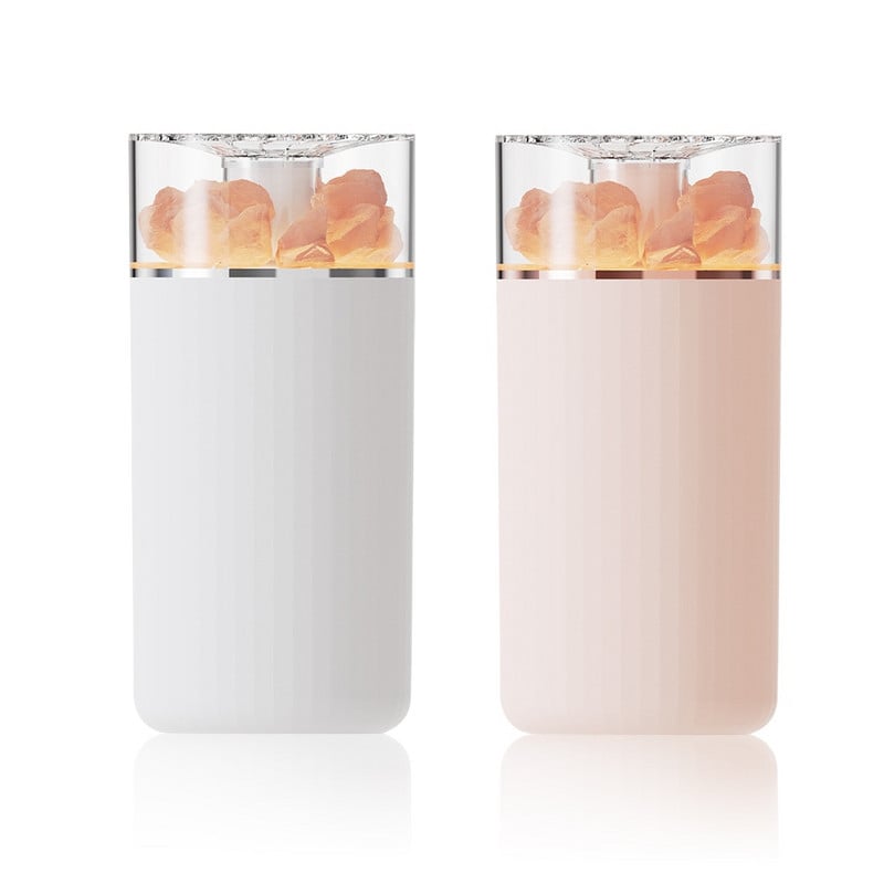 Hordozható aromaterápiás párásító vezeték nélküli aroma illóolaj diffúzor LED fény Cool Mist párásító otthoni hálószobához iroda
