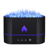 Diffúzor Párásító Aroma Air Oil Mini Flame Essential Aromaterápia Hordozható Mist Led Dekoratív Kis Világos íróasztal autó Csendes
