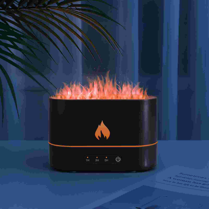 Diffúzor Párásító Aroma Air Oil Mini Flame Essential Aromaterápia Hordozható Mist Led Dekoratív Kis Világos íróasztal autó Csendes