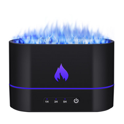 Diffúzor Párásító Aroma Air Oil Mini Flame Essential Aromaterápia Hordozható Mist Led Dekoratív Kis Világos íróasztal autó Csendes