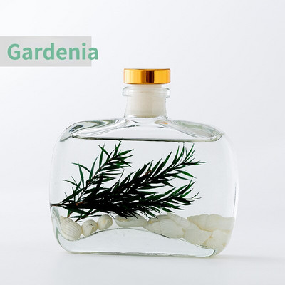 Y 100ml Glass Diffuser Bottle Dorm Room Holtel Reed Diffuser Set Bathroom Essential Oil Home Air of Dried Rattan Immortal Flower