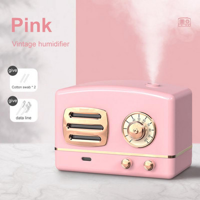 Mini Air Humidifier Christmas Aroma Diffuser with Night Light 200ml Cool Mist for Bedroom Home Car Radio Purifier Humidificador