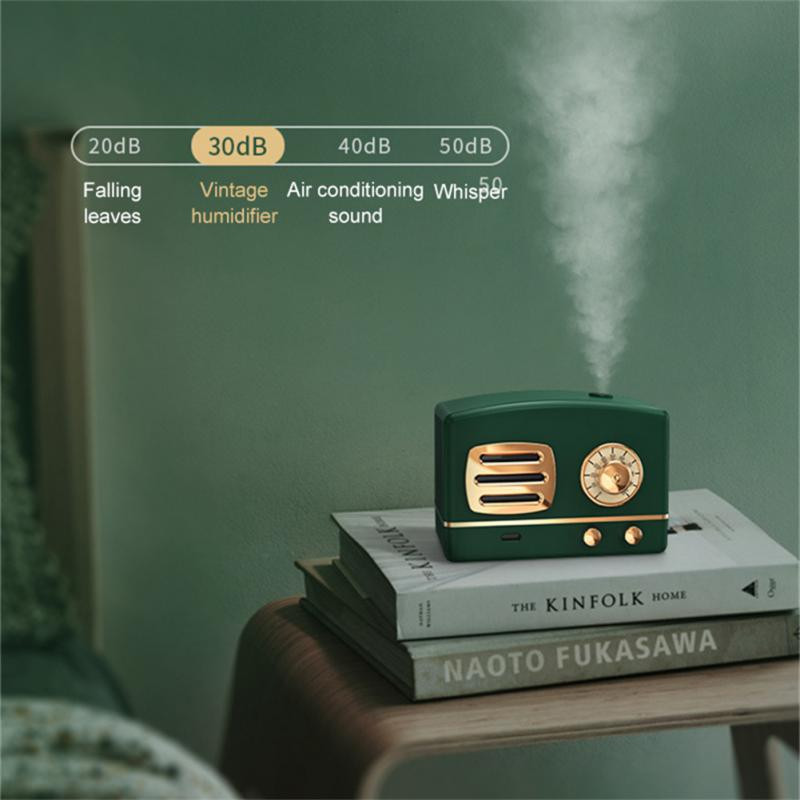 Mini Air Humidifier Christmas Aroma Diffuser with Night Light 200ml Cool Mist for Bedroom Home Car Radio Purifier Humidificador