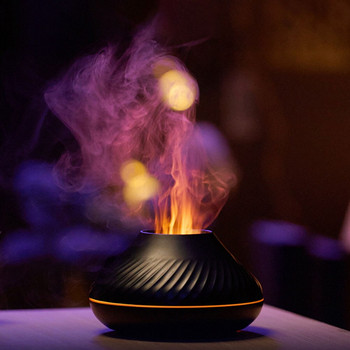 Дифузер Ароматно масло Подарък Имитация на пламък Основна ароматерапия Нощни домакински принадлежности Орнамент