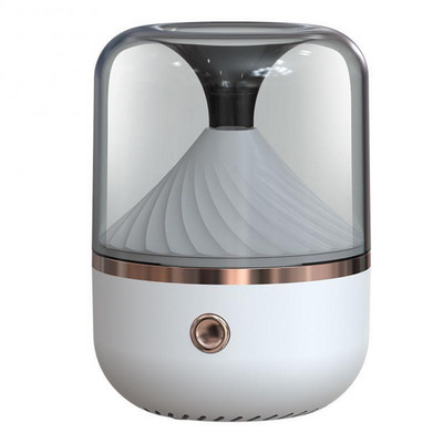 Ultrasonic Candle Light Aroma Diffuser 120ml Water Tank Air Humidifier With Colorful Atmosphere Lamp Αποσμητικό αυτοκινήτου Ομίχλης