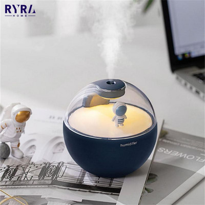 Φορητός USB Air Humidifier Mute Aroma Essential Oil Diffuser Romantic Humidifiers Mini Cool Mist Maker Purifier για οικιακό αυτοκίνητο