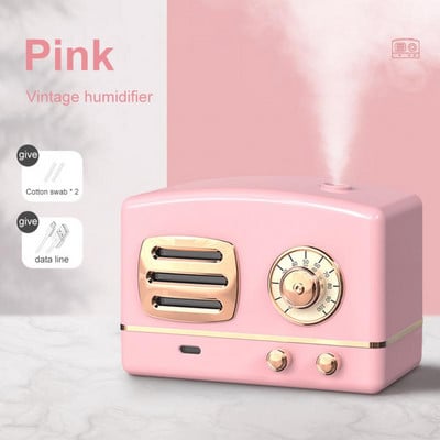 Φορητός USB Air Humidifier Mute Aroma Essential Oil Diffuser Romantic Humidifiers Mini Cool Mist Maker Purifier για οικιακό αυτοκίνητο