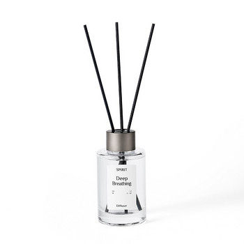 Σετ δώρου Deep Breathing Reed Diffuser με 100ml Home Fragrance Oil White Tea, Greed Silver Mountain Water, Reverse Paris