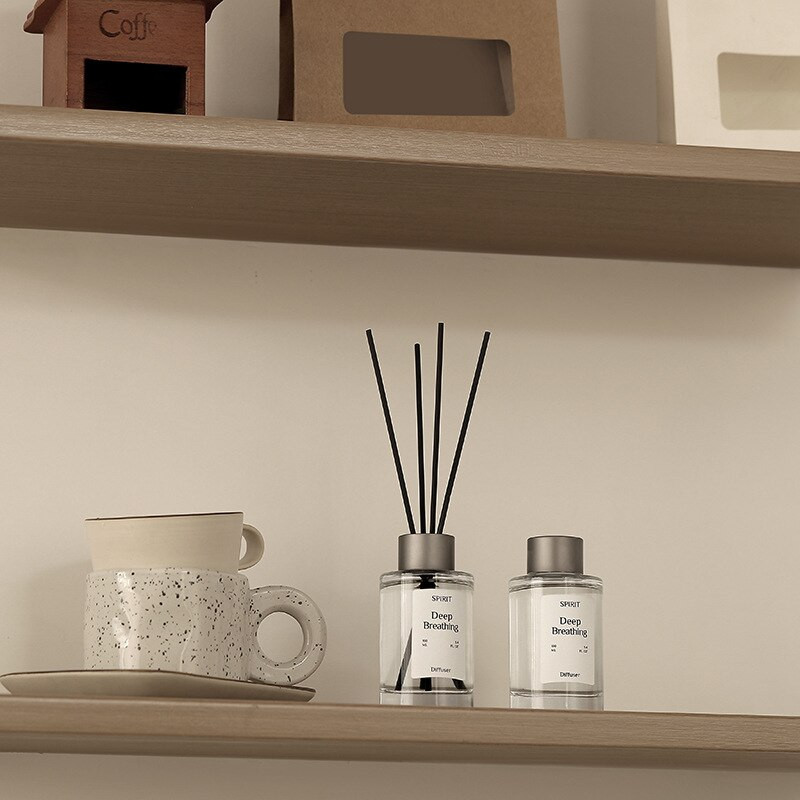 Σετ δώρου Deep Breathing Reed Diffuser με 100ml Home Fragrance Oil White Tea, Greed Silver Mountain Water, Reverse Paris