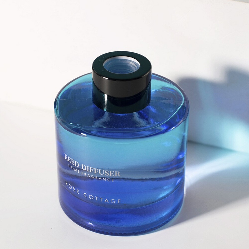 Parfum de casă de 100 ml cu sticlă cu difuzor de aromoterapie și ulei esențial natural Ceai alb, ocean, pădure de pini, tei