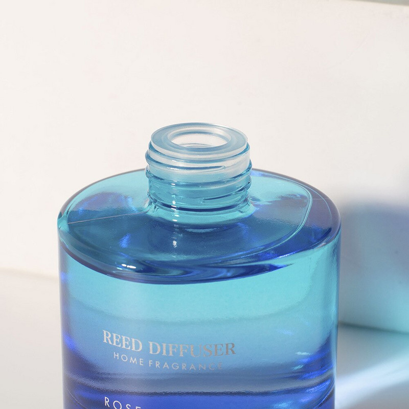 Parfum de casă de 100 ml cu sticlă cu difuzor de aromoterapie și ulei esențial natural Ceai alb, ocean, pădure de pini, tei