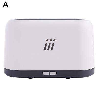 Kinscoter Aroma Diffuser Air Humidifier Ultrasonic Oil Led Cool Mist Lamp Difusor Essential Fogger Flame Maker Y5u0