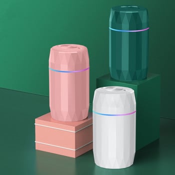 Преносим 300 ml овлажнител USB ултразвуков Dazzle Cup Арома дифузор Cool Mist Maker Овлажнител за въздух Пречиствател с романтична светлина