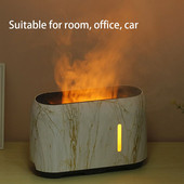 Υγραντήρας Φορητό καλώδιο LED Προστασία από έλλειψη νερού Διαχύτης αιθέριων ελαίων Automobile Mist Maker for Home Office