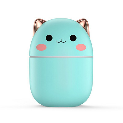 Υγραντήρας αέρα 200 ml Cute Kawaiil Aroma Diffuser with Night Light Cool Mist for Home Car Plants Purifier Humificador