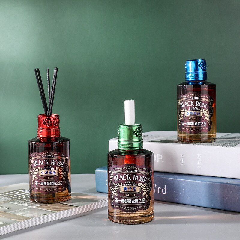 150 ml No Fire Aromaterápiás diffúzor White Peach Oolong, Tibetan Black Gránátalma, Shangri-la, Gardenia Otthoni Autós Légfrissítő