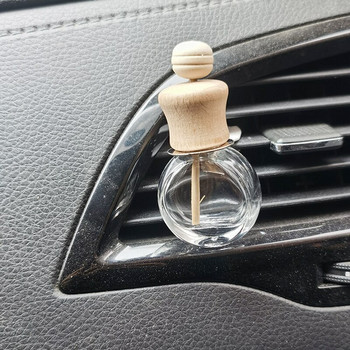 10 τμχ Μπουκάλι Άρωμα αυτοκινήτου Κρεμαστό Άρωμα Αυτοκινήτου Αποσμητικό αέρα Κρεμαστό γυάλινο μπουκάλι Auto Diffuser για αιθέρια έλαια